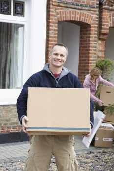 Moving team helping with a residential move in Hither Green