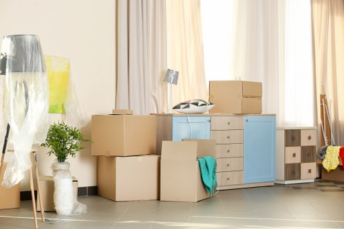 Local movers managing stairs and access during a flat move in Hither Green