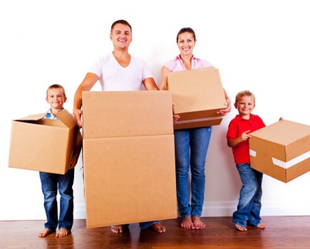 Man With Van Hithergreen moving service with van and boxes