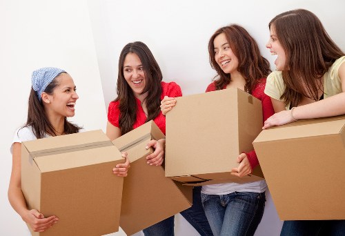 Professional local movers handling a move in Hither Green