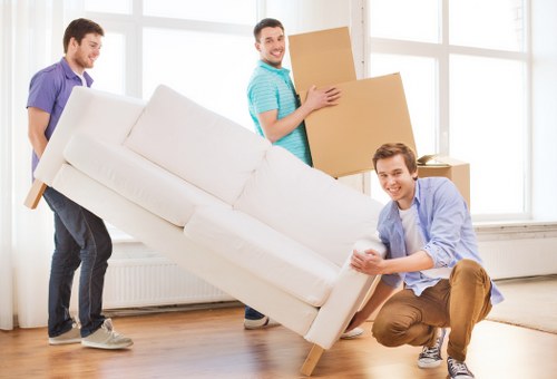 Local house removals service supporting a family move