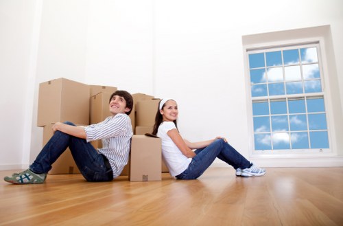 Local van service handling furniture delivery in South East London