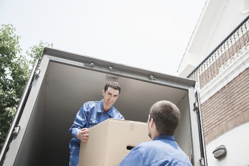 Professional packing and furniture handling for a house move